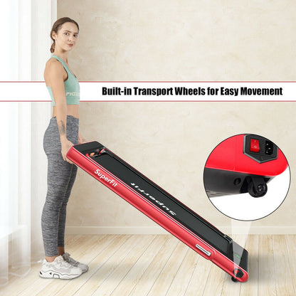 1-12Kph Folding Electric Treadmill with Bluetooth Capability