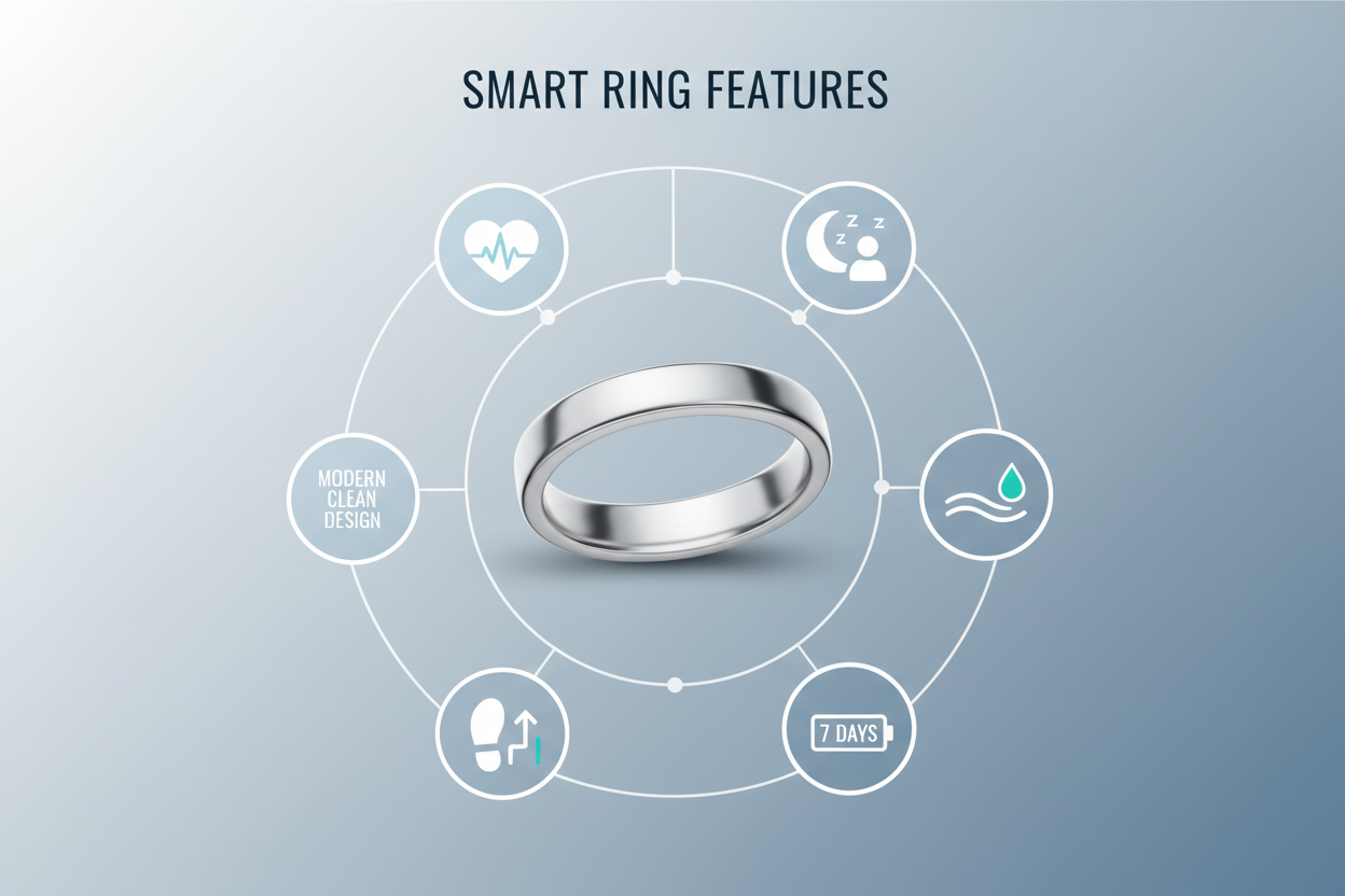 Smart ring - fitness and health accessory