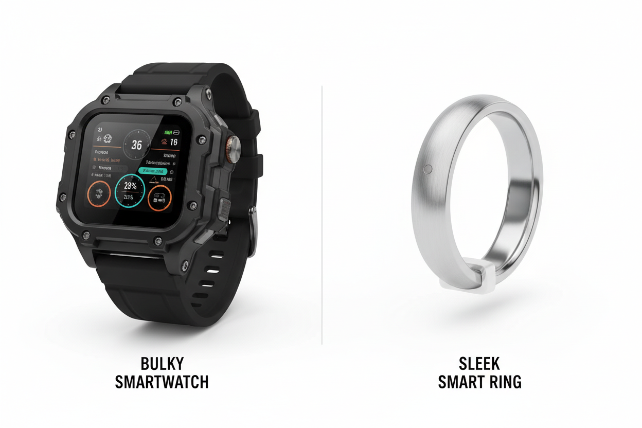 Smart ring - fitness and health accessory